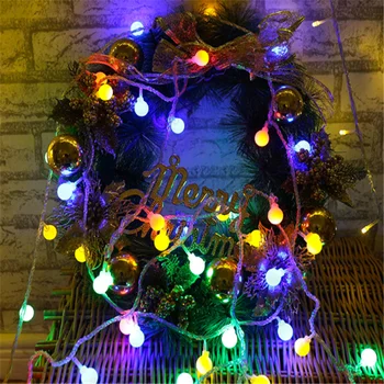 10/20/40 LED Bumbu String Gaismas Vainags Ziemassvētku Rotājumi Mājās Ziemassvētku Rotājumu Jauno Gadu 2022 Xmas Dāvanas Navidad natal