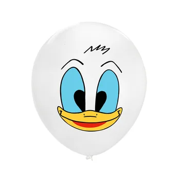 10/20Pcs Donald Duck Baloni, Donald Duck Happy Birthday Puse Dekori Bērnu Dušas Piederumi Bērniem Puses Gaisa Balonu Globos Bērniem Rotaļlietas