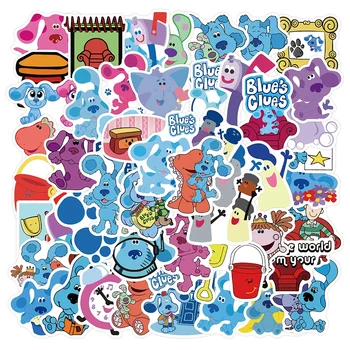 10/30/50gab Blue ' s Clues Cute Karikatūra Dzīvnieku Decal Uzlīmes Bērniem Rotaļlietas DIY Klēpjdatoru Ģitāra Bagāžas Velosipēdu Ūdensizturīgs Anime Uzlīme