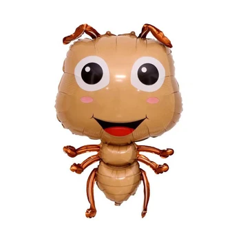 10 Stilu Hornet Gecko Humoru Skudru, Bišu Briežu Varde, Parastais Balons Karikatūra Savvaļas Dzīvnieku Alumīnija Filmas Dzimšanas Dienas Svinības Apdare