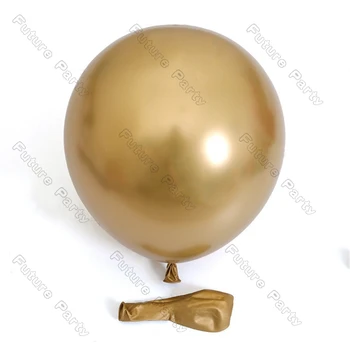 100gab Avokado Zaļš Lateksa Balons, Dzimšanas dienu, Bērnu Dušas Apdare Chrome Zelta Ballon Arch Vainags Kāzu Brīvdienu Puse Dekori