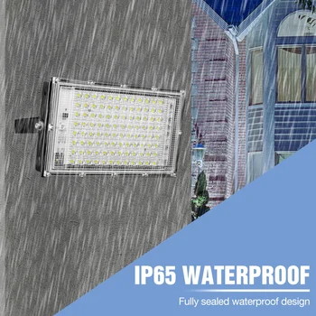 100W Ārā prožektors, LED Ielu, Sienas Lampas IP65 Waterproof Prožektori 220V LED Atstarotājs Spuldze Dārza Ainavas Apgaismojums