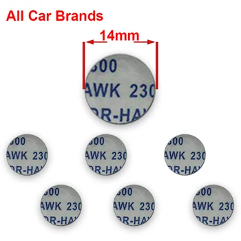 10pcs 15mm Auto Atslēgas Uzlīme Emblēma, Logo, Par Peugeot 206 207 307 3008 2008 308 408 508 301 208 Auto Piederumi Autobūves Preces