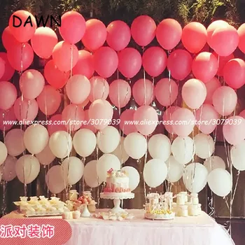 10pcs/daudz 1.5 g Lateksa Balonu Piepūšamie Kāzu Dekorācijas, Gaisa Bumbu Happy Birthday Party Piegādes Ballon Gadījumā Puses Piederumi