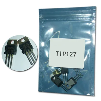 10pcs/daudz TIP127 to220 tranzistors mosfet komplekts jauda mosfet p kanāls-220 tranzistors mosfet PNP 50A/100v mosfet tranzistori