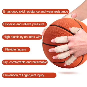 10Pcs Pirkstu Aizsargs Novērst Griezumiem Sporta Traumu Anti-Wear neslīdoša Pirkstu Gultiņa Noņem Locītavu Diskomfortu Roku Veselības Aprūpes Līdzeklis