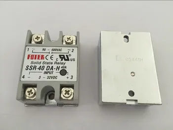 10PCS SSR40DA-H PSR-40DA-H Ražotājs 40A psr relejs,ievadi 3-32VDC izejas 90-480VAC