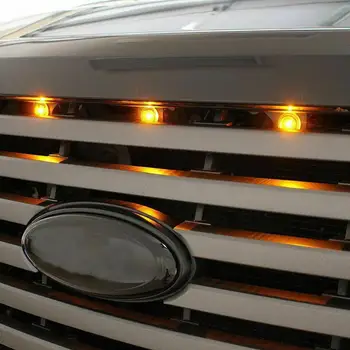 10x Dzintara Restes Apgaismojums LED Komplekts Universal Fit Ford SVT Raptor Stila Kravas automašīnu SUV