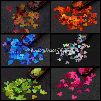 12 Tīkli/Set 12 Krāsas Glitter Pelēm Vadītājs Vizuļi Nail Art Uzlīmes Šķēle Rotājumi Grims DIY Salonu Kopa
