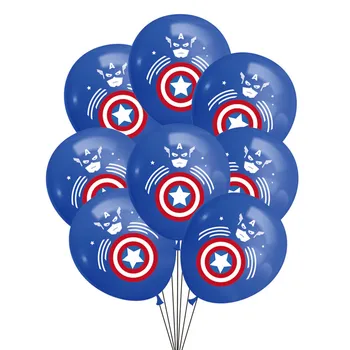 12inch Marvel Super Hero Pontons Lateksa Baloni Partijas Apdare Captain America Bērniem, Dzimšanas dienu, Bērnu Dušas Baloni Piederumi