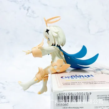 14CM Genshin Ietekmes Attēls Paimon Attēls, Anime Statuetes Genshin Ietekmes Paimon Statuetes Rīcības Attēls Kolekcionējamus Modeļu Lelle, Rotaļlietas