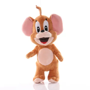 15-30CM Multfilmu Tom & Jerry, Plīša rotaļlietas, Plīša lelle Cute rotaļlietas, labāko svētku dāvanu bērniem.