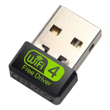 150Mbps Mini WiFi Adapteri USB Bezmaksas Draiveri Wi Fi Dongle Tīkla Karte Ethernet Bezvadu Wi-Fi Uztvērēju Desktop PC Klēpjdators