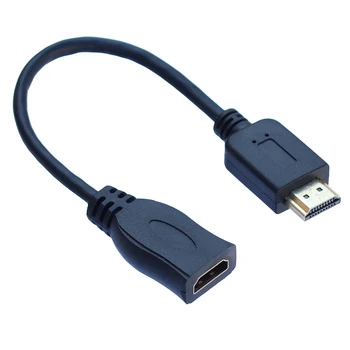 15cm 19pin tipa HDMI-saderīgam Īsu Kabeli, Sieviešu un Vīriešu pagarinātāja Vadu Chromecast