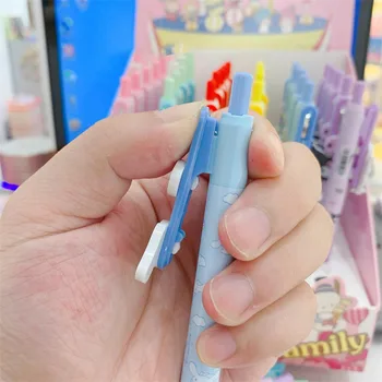 1gb 0.5 mm Kawaii Nospiediet Pildspalvu Turētājs Ūdens Pildspalvu Kuromi Manu Melodiju Cinnamoroll Kitty Sanrio Anime Rotaļlietas Meitenēm