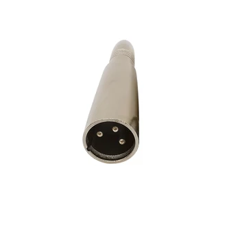 1gb Metāla XLR 3-Pin Male Plug līdz 6,5 mm Sieviešu Jack Mono Audio Mikrofons Skaļrunis Kabeļa Adapteris Savienotājs