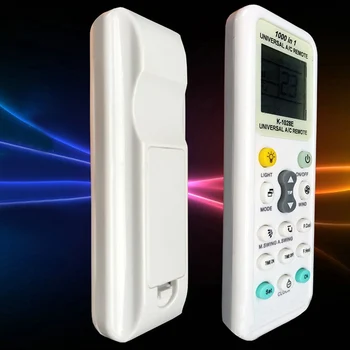 1GB Universal K-1028E Zems Enerģijas Patēriņš K-1028E Gaisa kondicionētājs Tālvadības LCD/C Muli Tālvadības Kontrolieris 433 HZ Balts