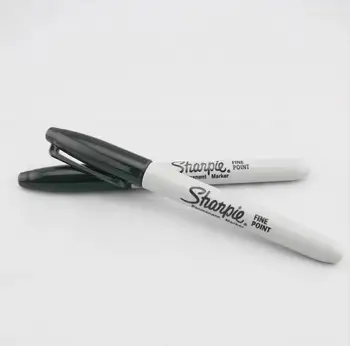 1pc Sharpie Pildspalvu Parasto Pildspalvu, ne Veidojums, Pildspalvas Melnu Marķieri Pildspalvas par Burvi Burvju Piederumi Close Up Trikus Piederumu