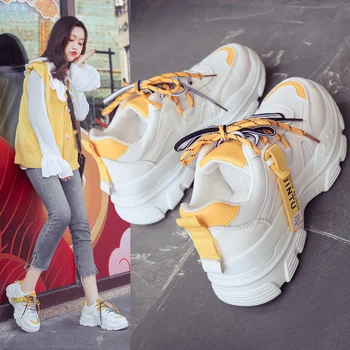 2022 korejas Sieviešu kurpes ins tendence pavasara universāls ikdienas rudens acs mazi, balti sporta apavi
