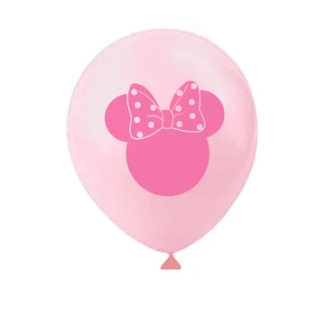 20pcs 12 collu Minnie Iespiesti Lateksa Baloni Bērniem, Meitenes Dzimšanas diena Mickey Tēma Partijas Apdare Globos Vairumtirdzniecība