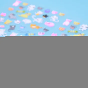 2gab Garām Cute Cute Karikatūra Kawai 3D Burbulis Uzlīmes Kolāža Kolāža Radošo Kancelejas preces, Dāvanu Bērnu Dārza