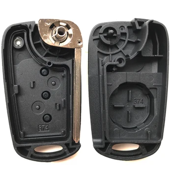 3 pogas, Automašīnu Atslēgu Lietā Par Hyundai Elantra i30 taustiņu Kia K5 K3 K2 Carens Nomaiņa Tālvadības Locīšanas flip taustiņu shell tukšu Fob