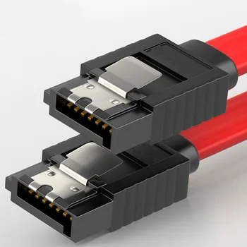 35cm ātrgaitas SATA datu kabeli sērijas cietā diska datu kabeli ar sprādzi šrapnelis SATA cietā diska kabeli