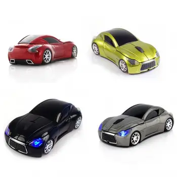 3D Bezvadu Sporta Auto Pele Ergonomiska 1600DPI Kolekcija Automašīnām, USB, Peles Optiskās Peles Mause Uz Datora, DATORU, Klēpjdatoru Grāmatiņa