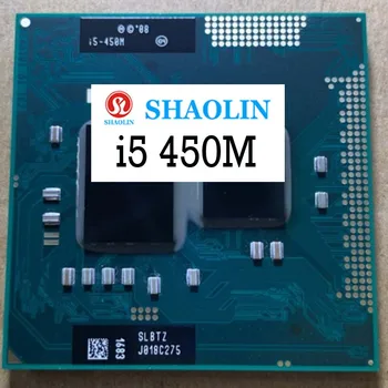 40%atlaide i5-450M i5 450M 2.4 GHz Dual-Core Quad-Diegi CPU Procesors 3W 35W Ligzda G1 / rPGA988A oriģinālvalodā