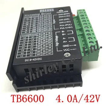 42/57/86 TB6600 koka router mašīna stepper motor vadītāja 32 segmentos modernizētas versija 4.0 A 42VDC frēzēšanas komplekti