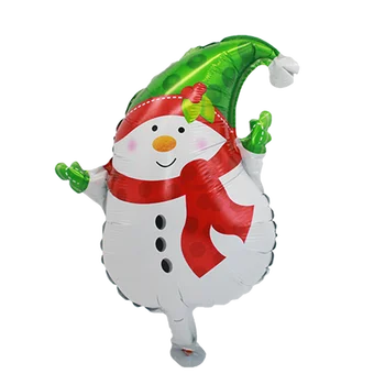 5gab Mini Santa Claus, Sniegavīrs, Ziemassvētku Eglīte, Folija Baloni Priecīgus Ziemassvētkus un Jaunā Gada Notikums Partijas Apdare Suppl Bērniem, Rotaļlietas, Bumbas