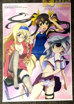 8 gab./komplekts Anime Infinite Stratos plakāts IR shinonono houki Cecilia sienas, attēlus dzīvojamā istaba A3 Filmu plakāti dāvanas