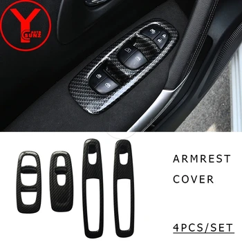 ABS oglekļa durvis, roku balsts, automašīnu maiņa vāks Renault Kadjar Dynamique 2016 2017 auto aksesuāri, interjera detaļas, YCSUNZ