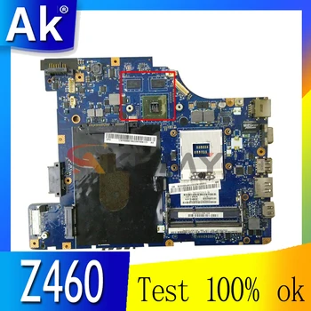 Akemy Lenovo G460 Z460 Klēpjdators Mātesplatē HM55 DDR3 HD4500 Bezmaksas CPU NIWE1 LA-5751P GALVENĀ VALDE