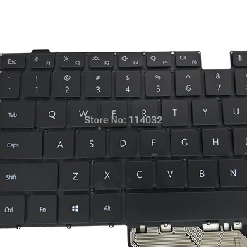 Angļu klaviatūra Tastatūra ar Aizmugurgaismojumu (Backlight par Huawei MagicBook 15 Pro HBL-W19 W29 KLV-W29L Boh-WAQ9HNR NSK-370BQ 9Z.NG2BQ.001