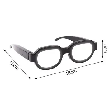 Anime Mānīšanās Brilles Modes Vīrieši Sievietes Anti-break LED Gaismas Gaismas Balta Cosplay Briļļu Balsts Puse светящиеся очки