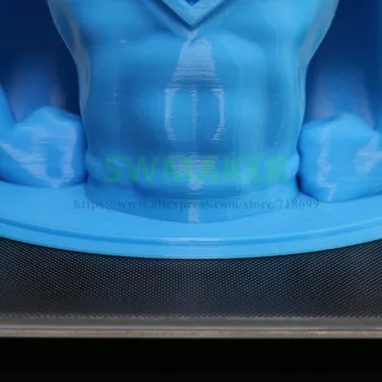 Apaļas 200/240mm 400Deg Uzlabot Kossel 3D Printeri, pašlīmējošās Veidot Virsmas Stikla plāksnes saderīgu Delta anycubic Silda Gultu