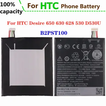 Augstas Kvalitātes 2200mAh B2PST100 Akumulatoru HTC Desire 628 630 650 530 D530U Mobilā Telefona Akumulatora Nomaiņa