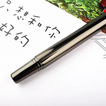 Augstas Kvalitātes Rakstīšanai Fountain Pen 0.38 mm EF Nib nerūsējošā tērauda Metāla rakstīšana ar tinti Pildspalvu Rakstīšanai Parakstīšanas Pildspalvu