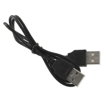 Augstas Kvalitātes USB 2.0 Melns Vīriešu Vīriešu, M/M Pagarinājums Savienotājs Adaptera Kabelis Vadu Stieples Vairumtirdzniecības noliktavā!!!