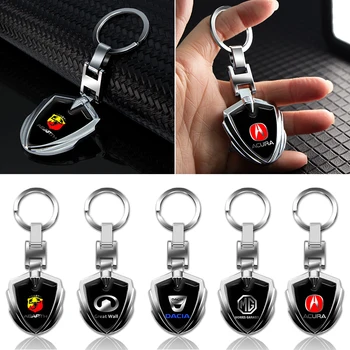Auto Logo Keychain Atslēga, Gredzena Atslēga, Āķis Rotaslieta Auto Preces Dacia Piederumi Duster 