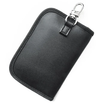 Auto Mini Faradeja Soma Signālus Bloķē Maisiņš Auto Atslēgu FOB Anti-Theft Keyless Ieceļošanas Auto Atslēgu Aizsargs Smart Atslēgas FOB Turētājs