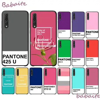 Babaite Caliente Pantone Krāsains Gudrs Tālrunis, Gadījumā, Huawei Y6 7 2019 MATE 10 LITE PRO 9 20 X Pro 20 lite Mobilo Gadījumos
