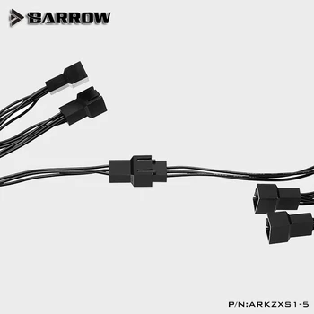 Barrow ARKZXS1-5, 5V AURA no 1 līdz 4 Spliter kabeļu LRC 2.0 Aurora rokasgrāmata kontrolieris