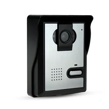 Bezmaksas Piegāde Video Durvju Tālrunis Intercom Sistēma, Video Durvju Zvanu Āra Kamera Ar CMOS IS Nakts Redzamības mājas/dzīvokļa