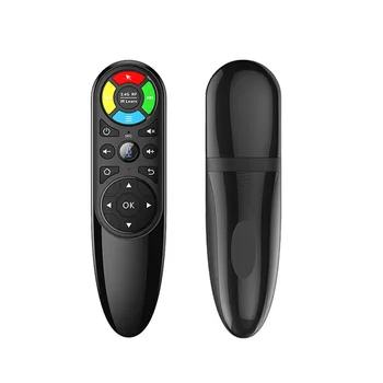Bezvadu Gaisu Lidot Peli IS Mācību 2.4 GHz Smart Balss Tālvadības Kontrolieris ar Žiroskopa Android TV Box Smart TV Projektoru