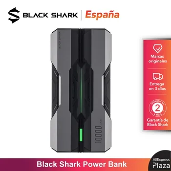 Black Shark Power Bank (10.000 mah, carga bidireccional y rápida hasta 18W, Batería Portatil)