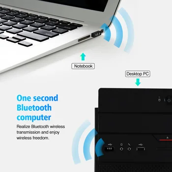 BT 5.0 USB Bluetooth Adapteri PC Audio Datoru Bezvadu Mini Audio Uztvērējs, Raidītājs Sargspraudnis 5 Bluetooth Raidītāju