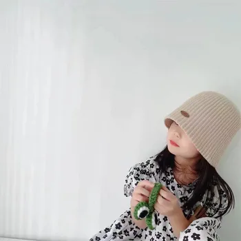 Bērniem Beanies Cepuri Korejiešu Versija Zēnu Un Meiteņu Trikotāžas Klp Saglabāt Siltu Bērniem Spaini Cepures Tīrtoņa Krāsas Bērnu Baseins Cepures Cepurītes Unisex