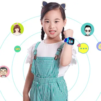 Bērnu Smart Watch SOS Tālruni, Skatīties Smartwatch Bērniem Ar Sim Kartes Foto Ūdensizturīgs Bērniem Dāvanu IOS Android